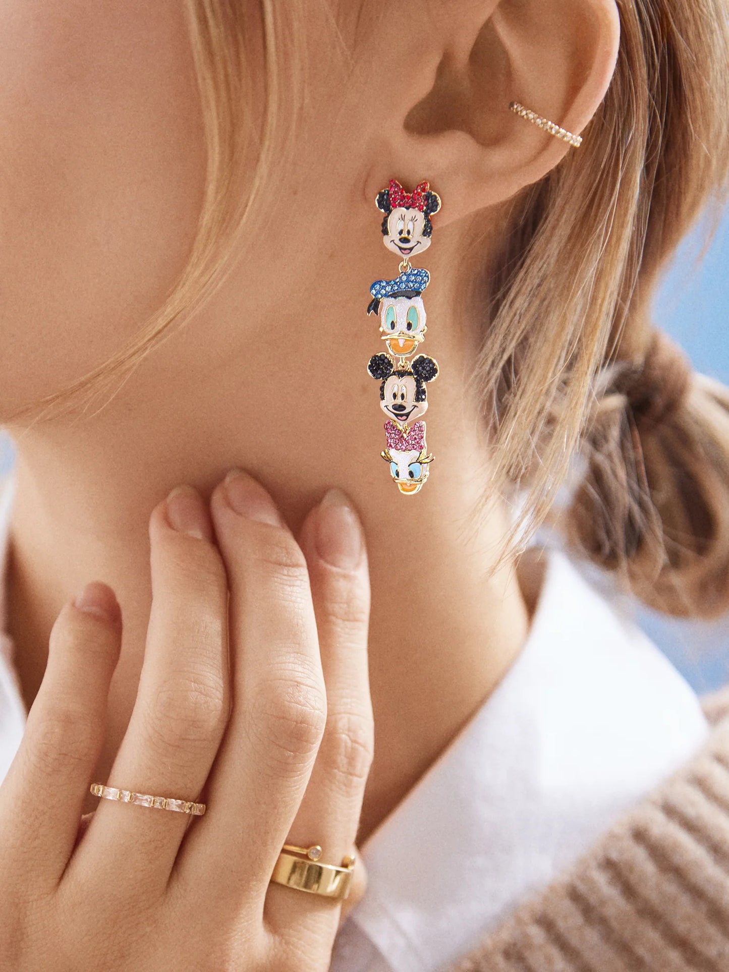 Mickey & Friends Disney Drop Earrings