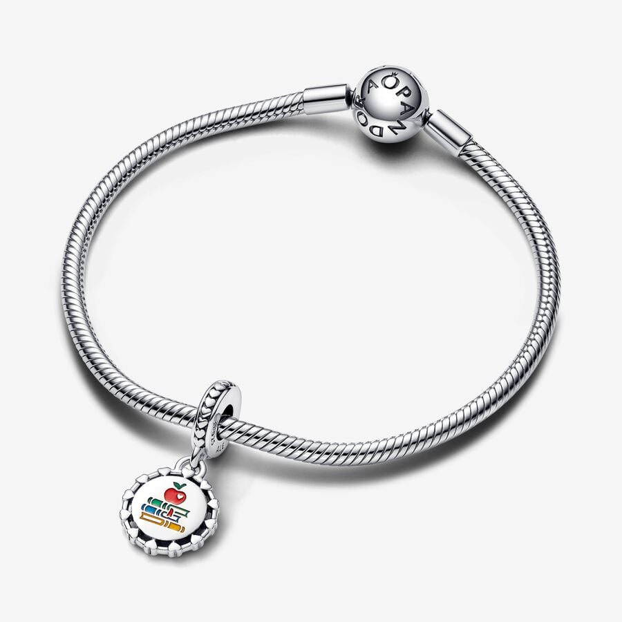 Schoolteacher Engravable Dangle Charm