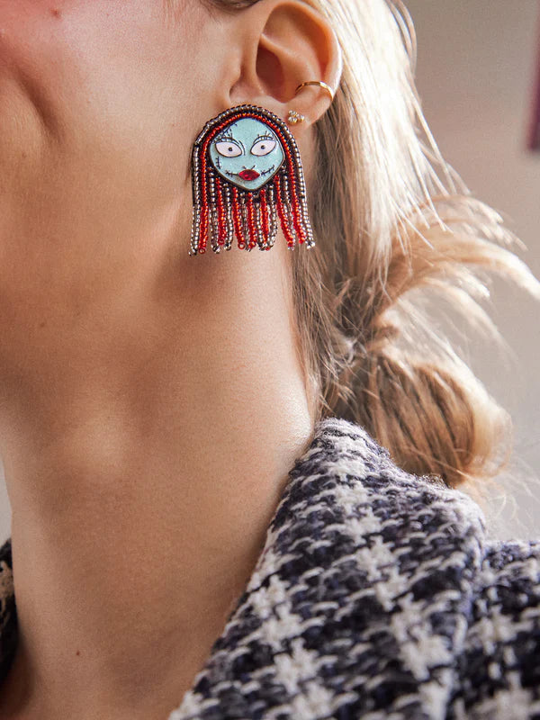 Disney Tim Burton's Nightmare Before Christmas Sally Earrings