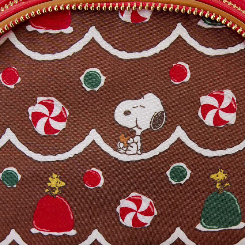 Peanuts Snoopy Gingerbread House Scented Mini Backpack