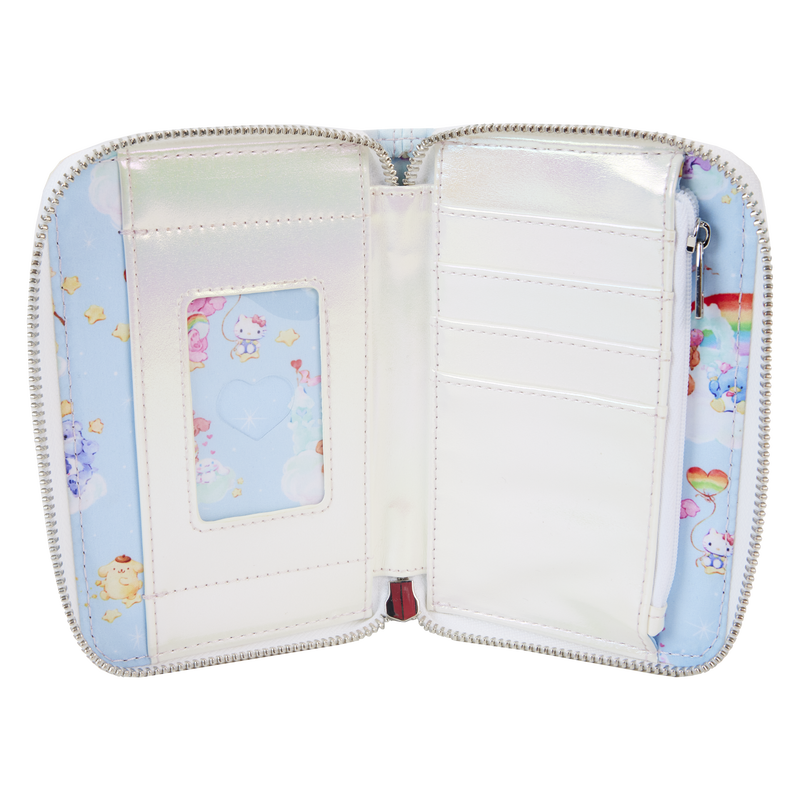 Care Bears x Sanrio Exclusive Hello Kitty & Friends Care-A-Lot Zip Around Wallet
