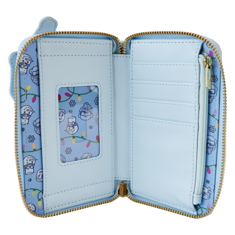 Up House Holiday Zip Around Wallet