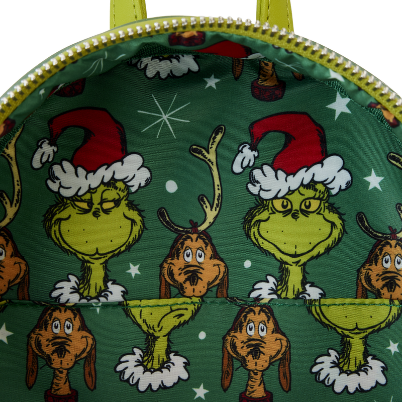 Dr. Seuss' How the Grinch Stole Christmas! Santa Cosplay Mini Backpack