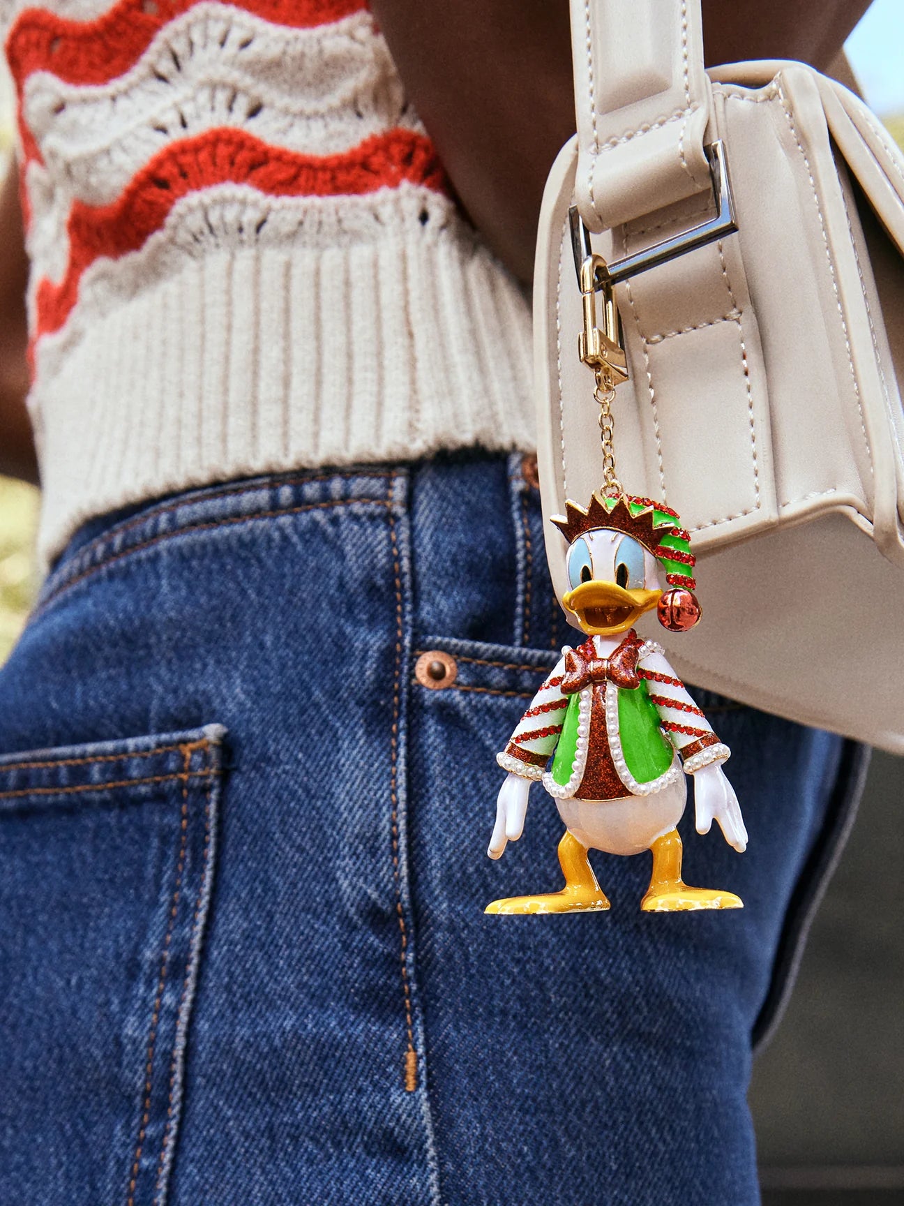 Donald Duck Helpful Elf Disney Bag Charm