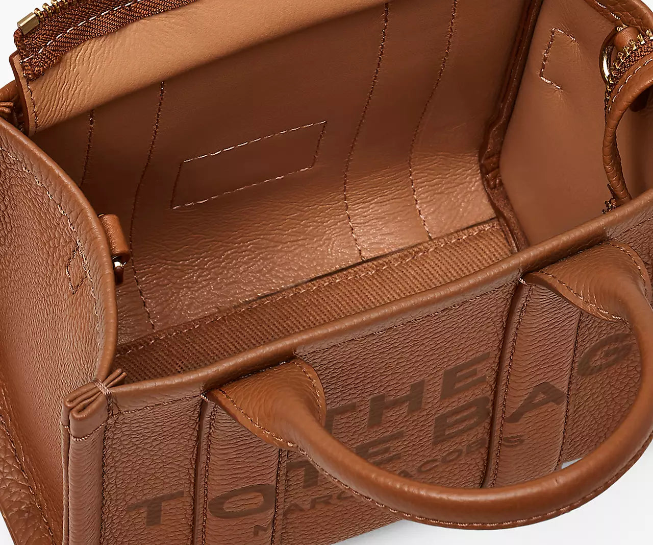 THE LEATHER CROSSBODY TOTE BAG- Argan Oil