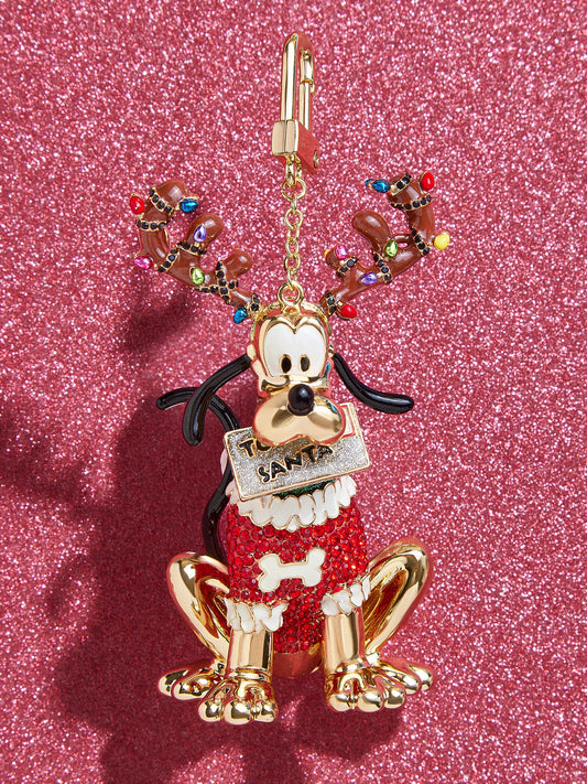 Pluto Santa's Little Helper Disney Bag Charm