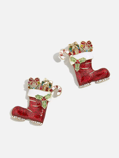 Santa's Boots Earrings
