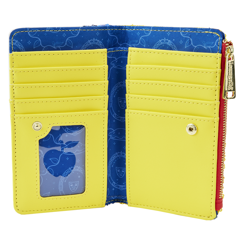 Snow White Princess Sequin Series Flap Wallet