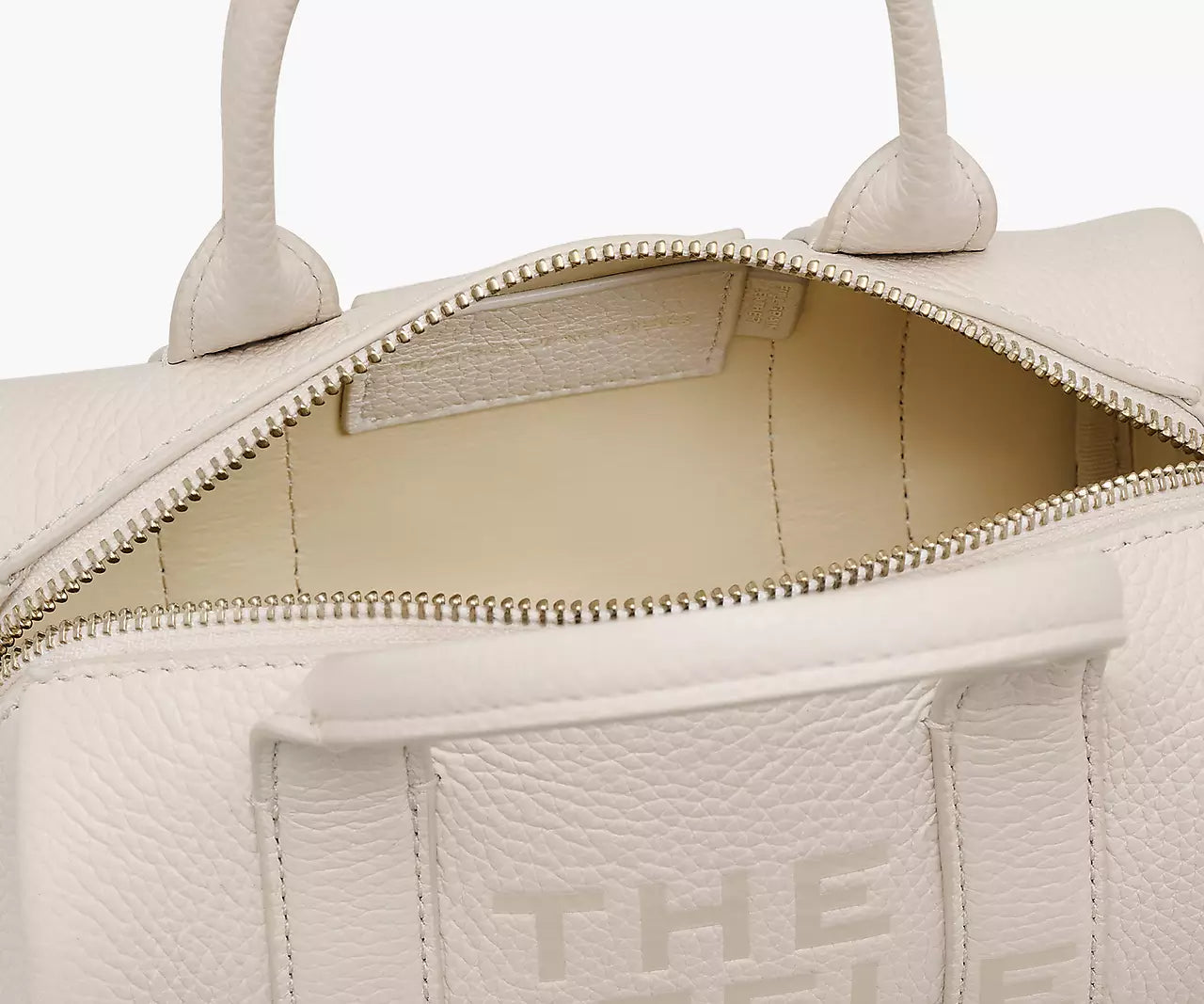 THE LEATHER MINI DUFFLE BAG- Cotton