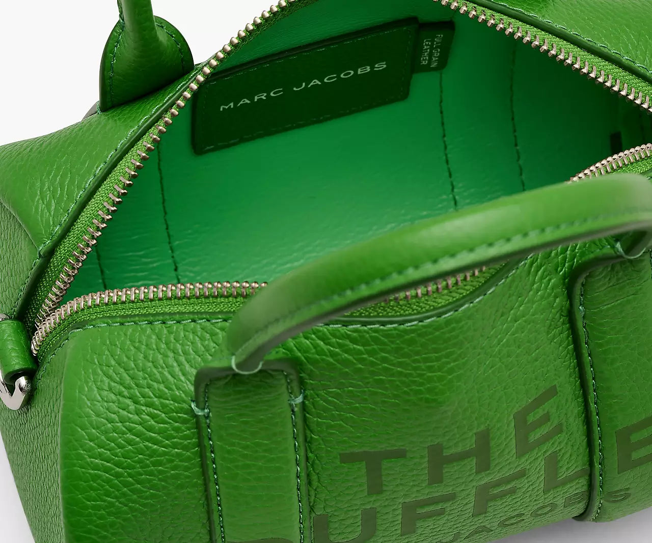 THE LEATHER MINI DUFFLE BAG-Kiwi