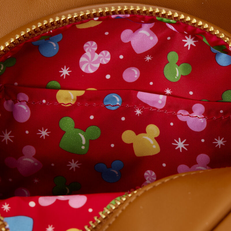 Mickey & Minnie Gingerbread Cookie Crossbody Bag
