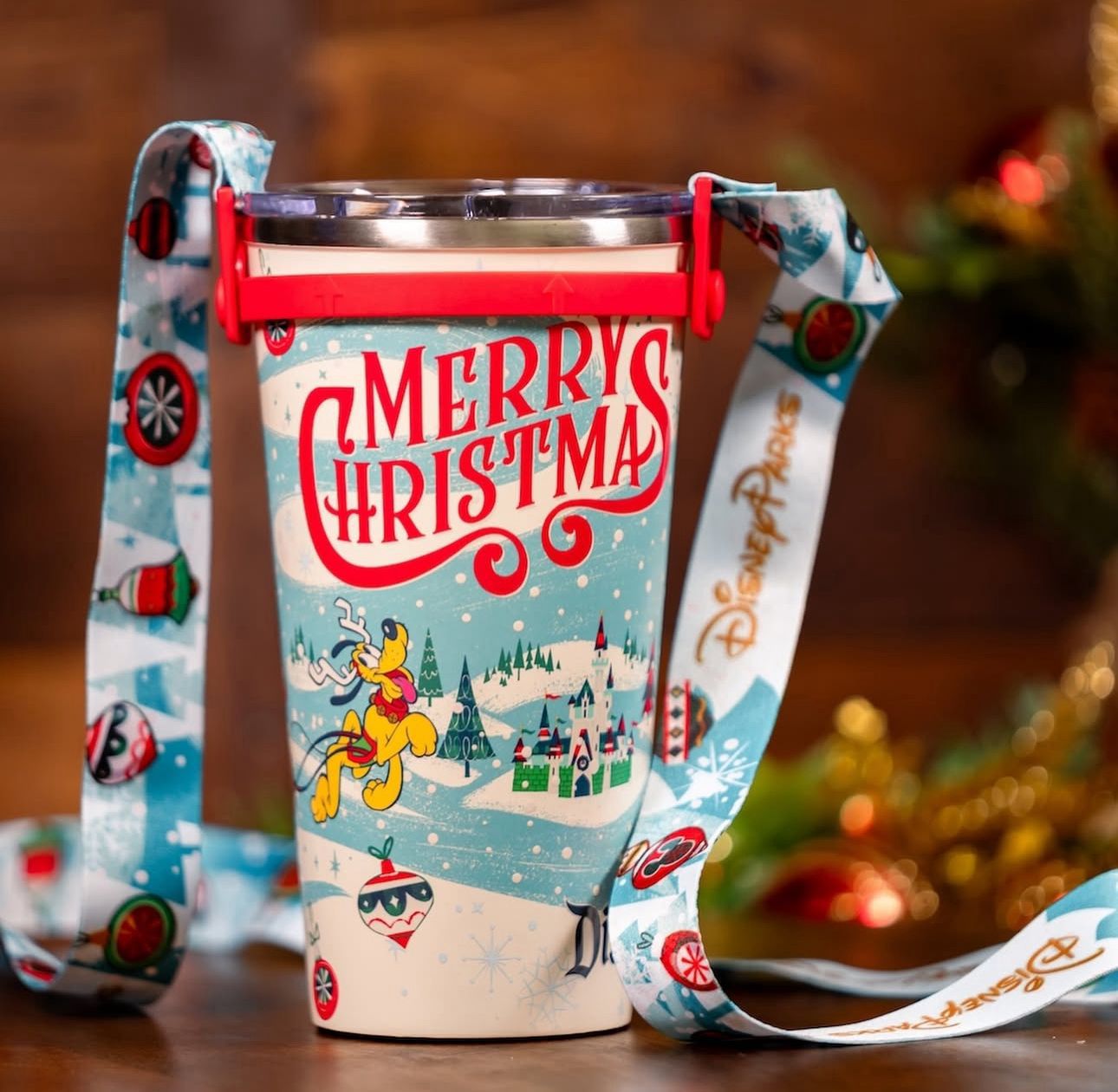 Holiday Stainless Steel Tumbler