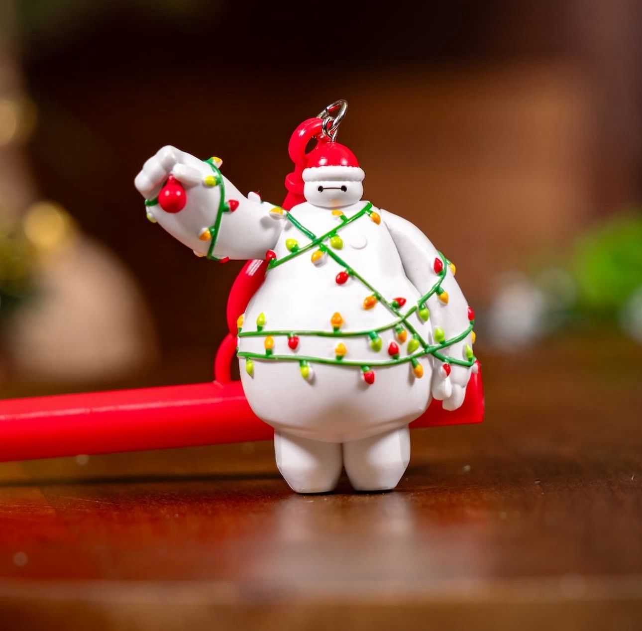 Holiday Baymax Straw Clip