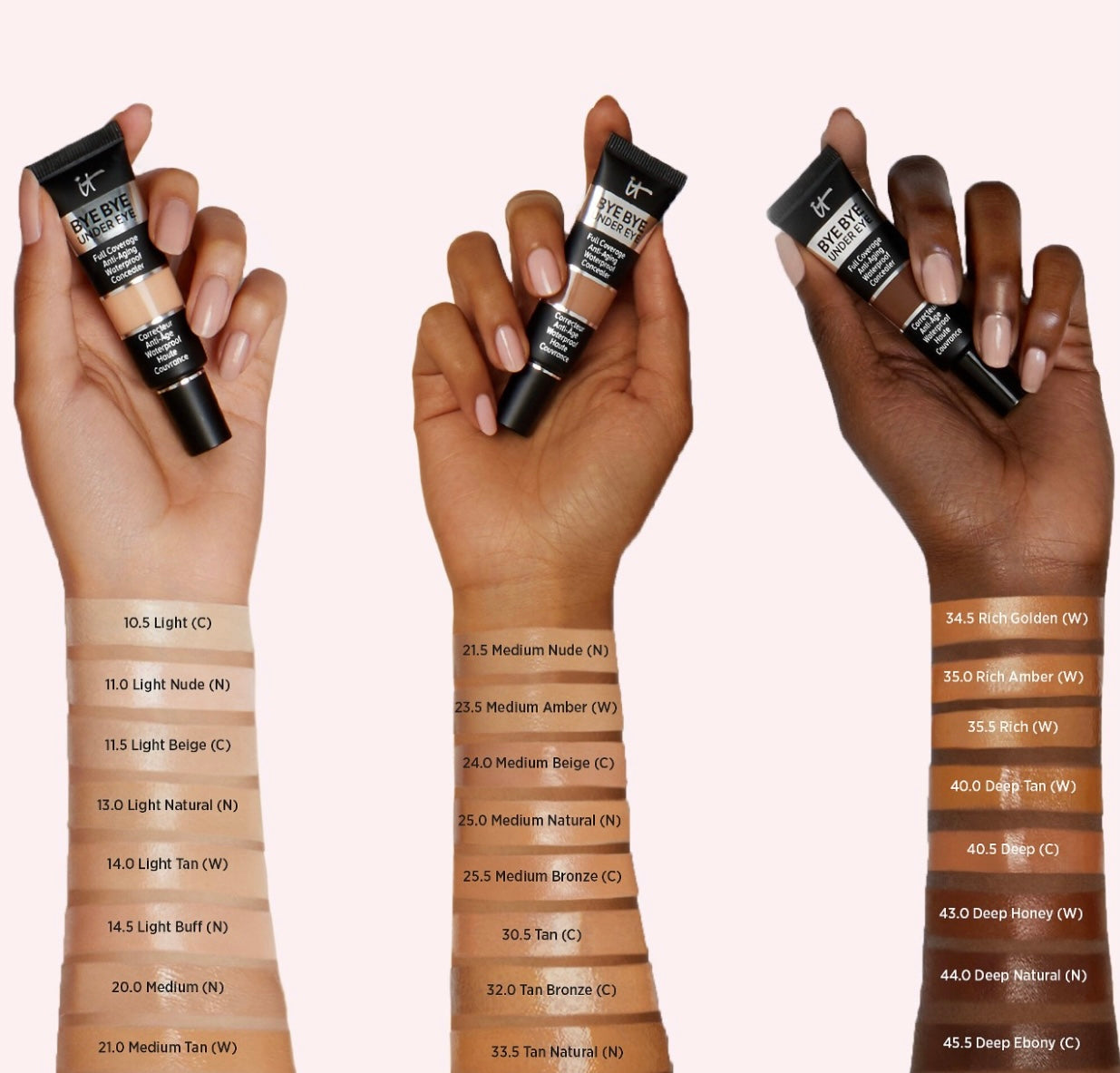 IT COSMETICS Bye Bye Under Eye Full Coverage Anti-Aging Waterproof Concealer