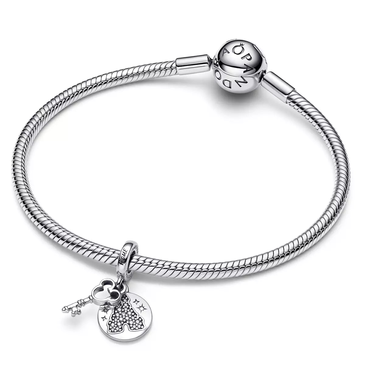 Fantasyland Castle Lock and Key Double Dangle Charm – Disney Parks