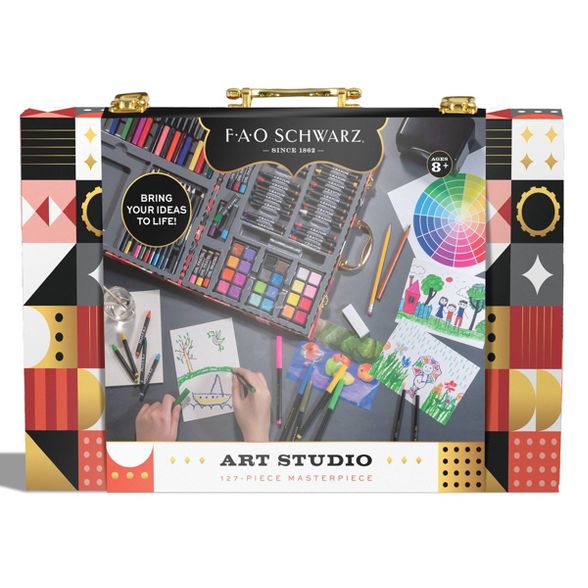 FAO Schwarz Masterwork Art Studio - 127pc