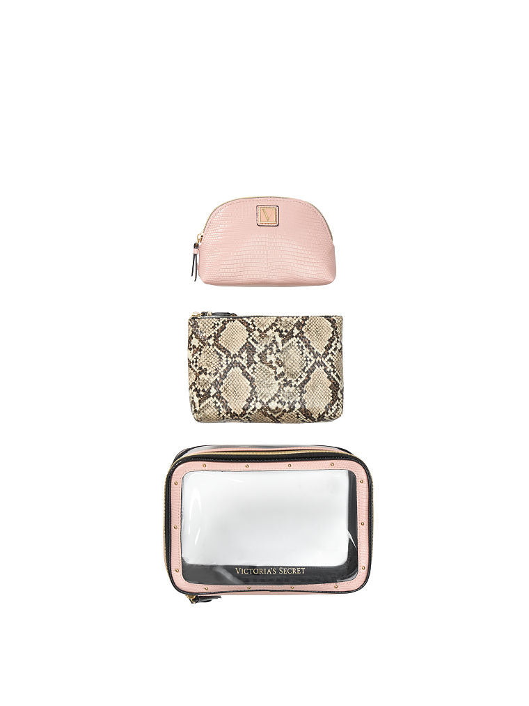 Beauty Bag Trio-Serpiente