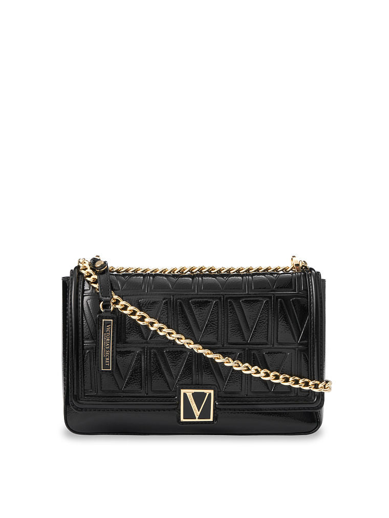 The Victoria Medium Shoulder Bag-Negra