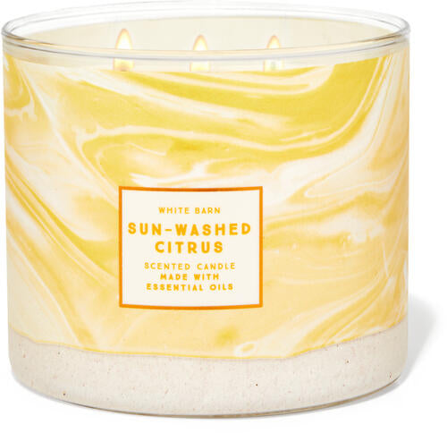 Bath & Body Works Vela Jumbo Sun-Washed Citrus