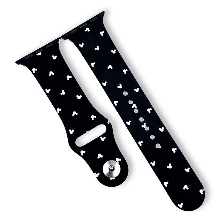 Apple Watch Correa~ Mickey Negra