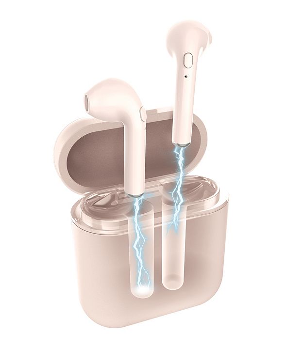 Brookstone Audífonos Inalámbricos Con Cargador Ivory