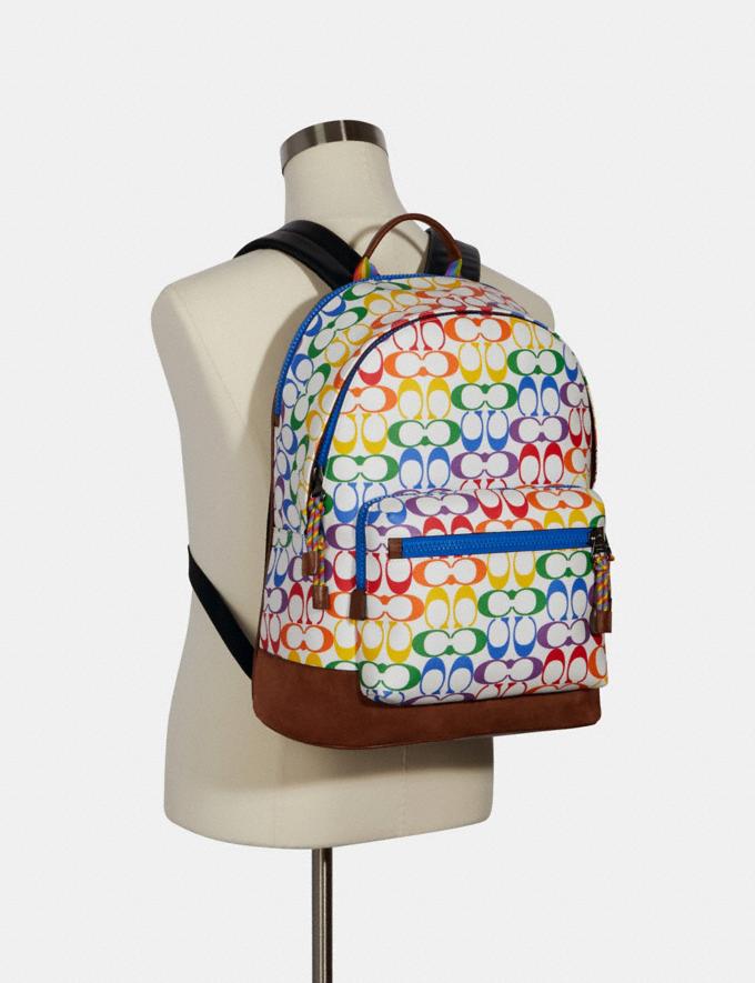 Coach Mochila Arcoíris Rainbow 35 cm x 43 cm