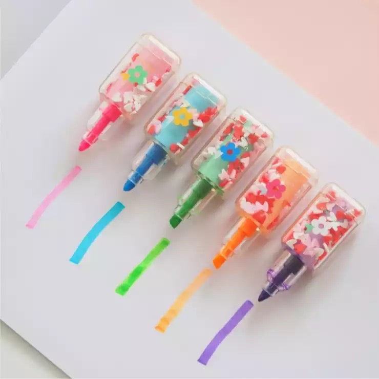 5 Set Marcadores Esmalte