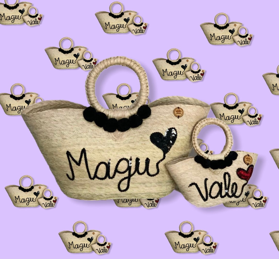 Bolsa Palma Personalizada - Adulto Niña