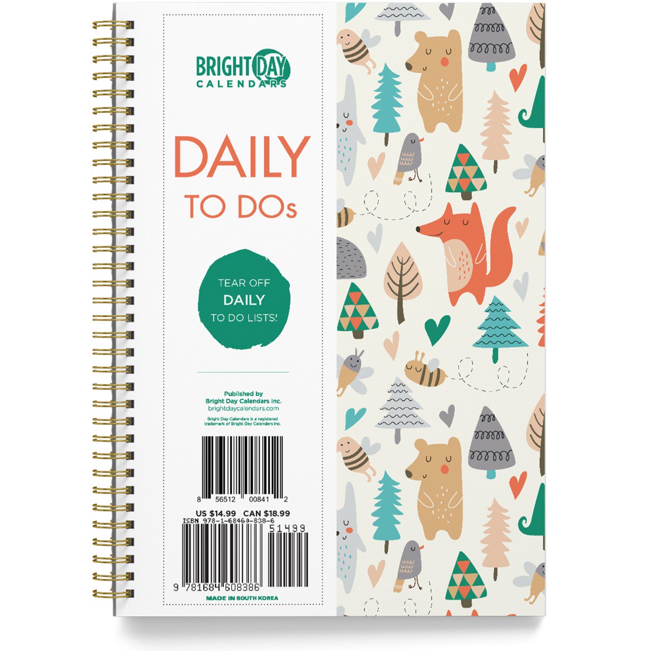 Agenda + Check List Animalitos