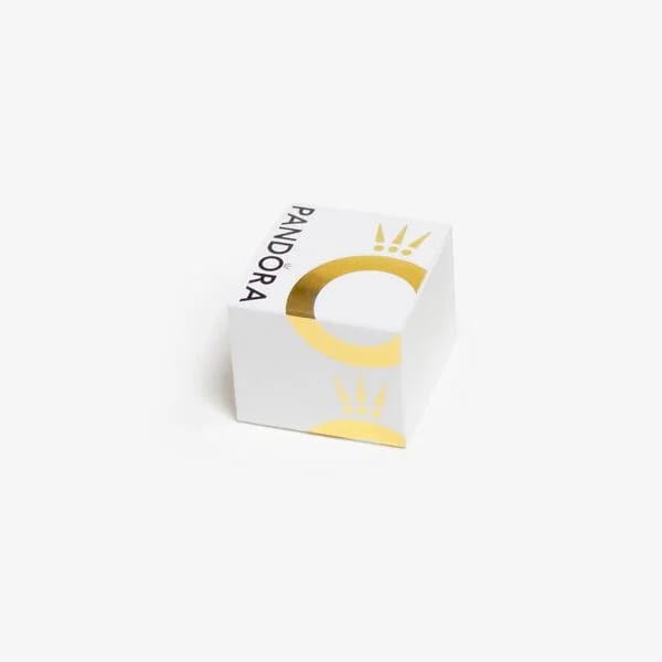 Clear Sparkling Row Clip Charm
