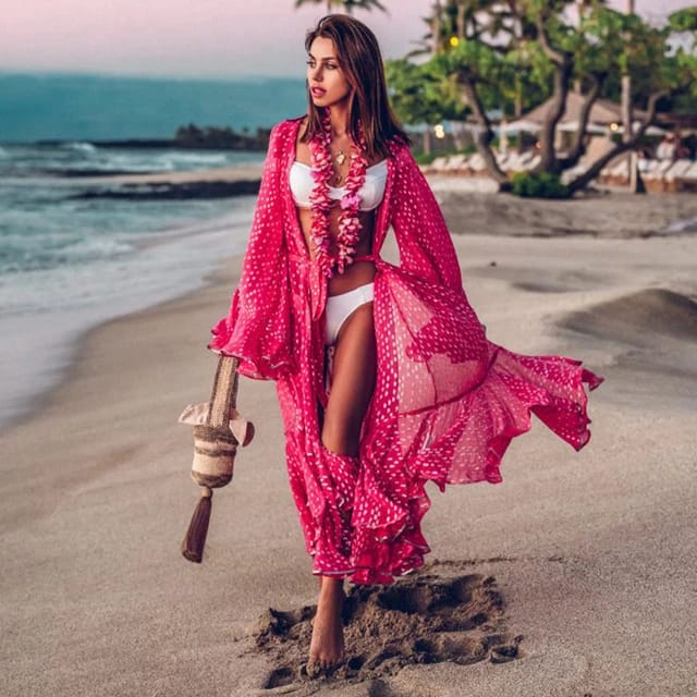 Batas para Playa~ de Rosa – Style Cases Mx