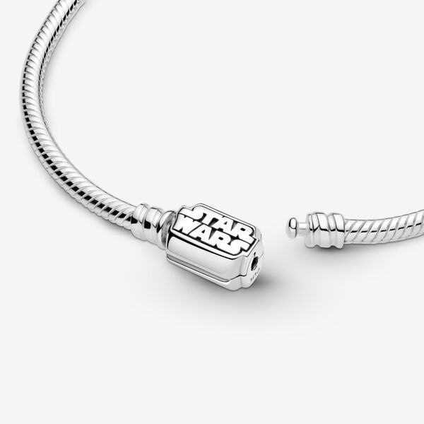 Nuevo! Pandora Moments Star Wars Snake Chain Clasp Bracelet