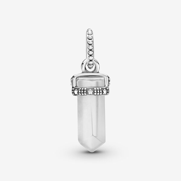 White Amulet Pendant
