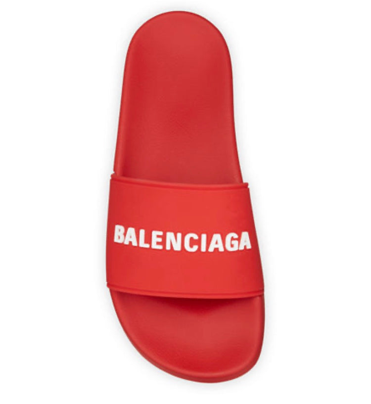 Balenciaga Sandalias Hombre Rojas