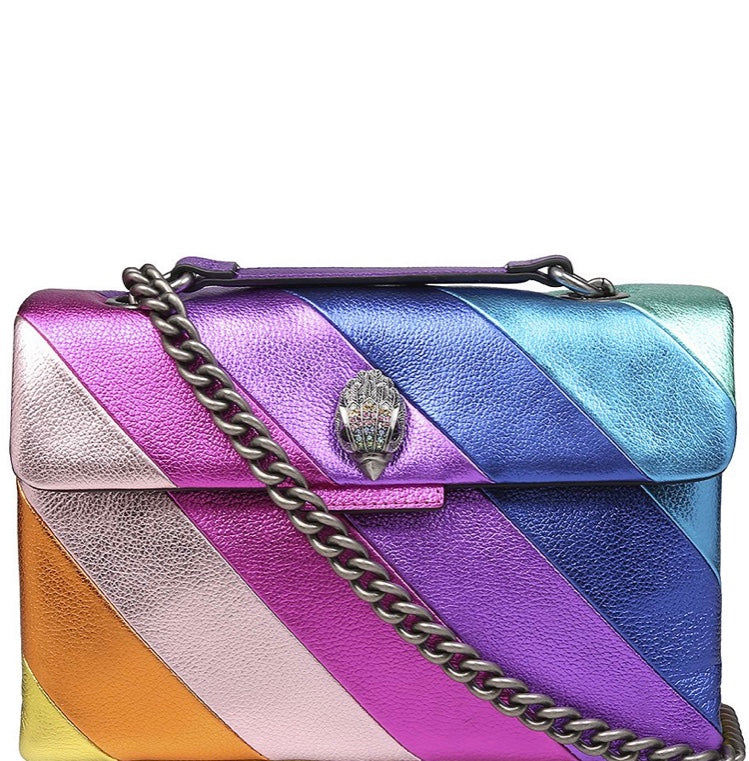 KURT GEIGER bolso arcoíris tamaño L