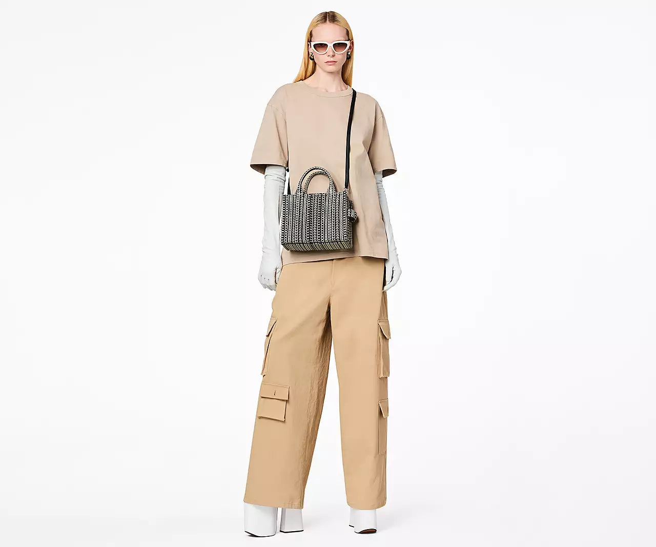 THE MONOGRAM LEATHER MINI TOTE
