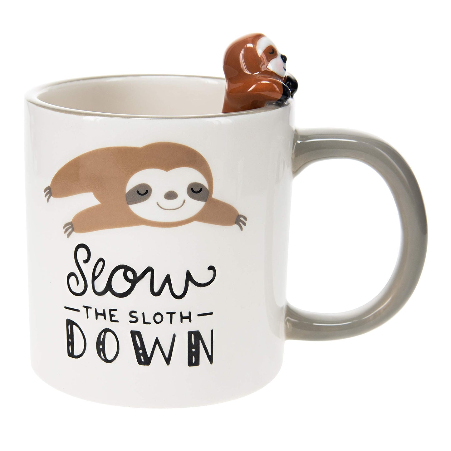 Taza Sassy Sloth $189 Opcion Dulces y Dulces USA