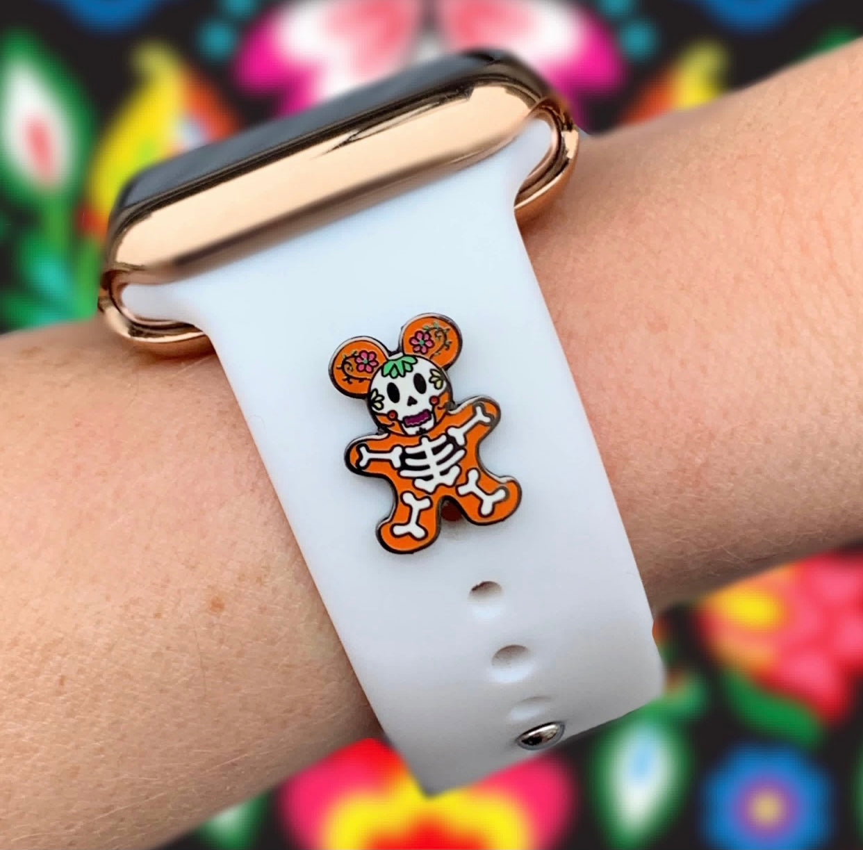 Esqueleto Mickey Disney Charm Halloween Apple Watch