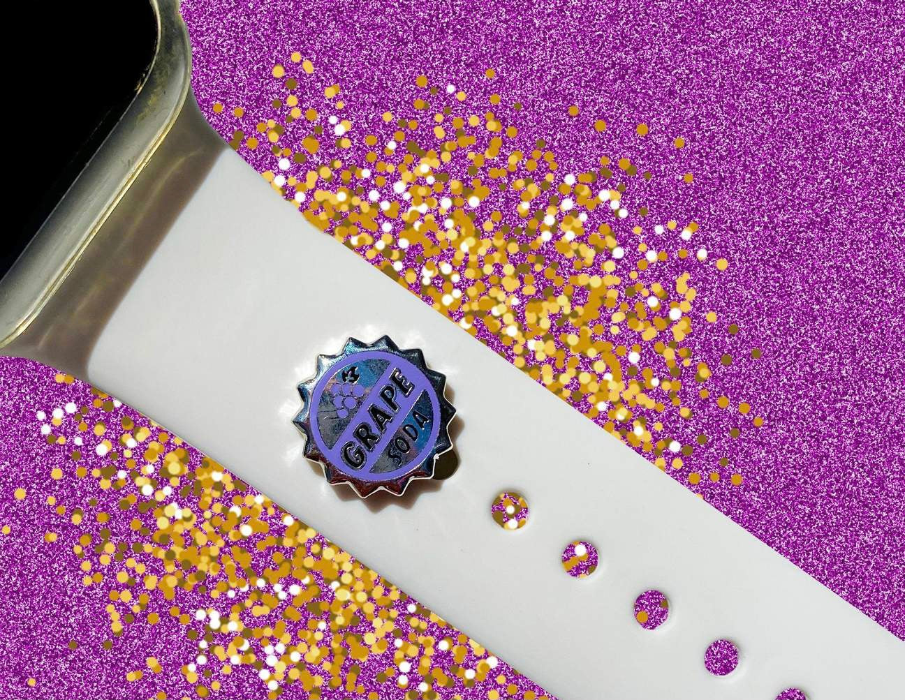 Smartwatch Charm Grape - Hecho a Mano