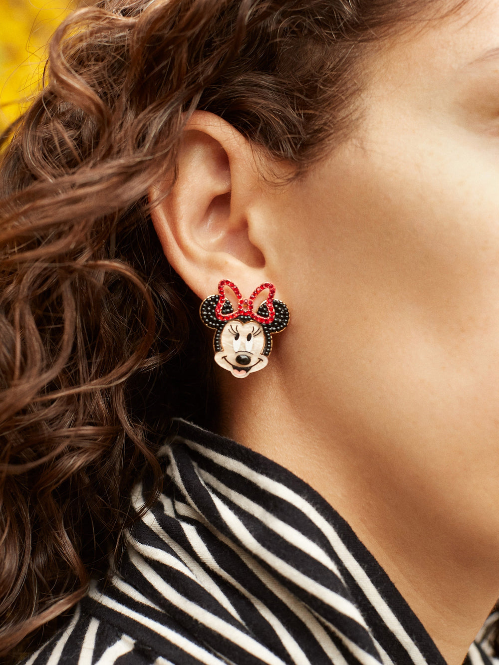 Mickey Mouse And Minnie Mouse Disney Earrings