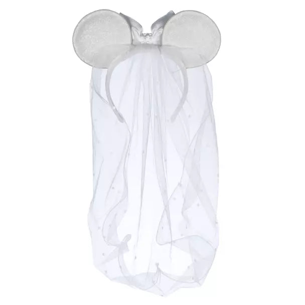 Minnie Mouse Bride Ear Headband