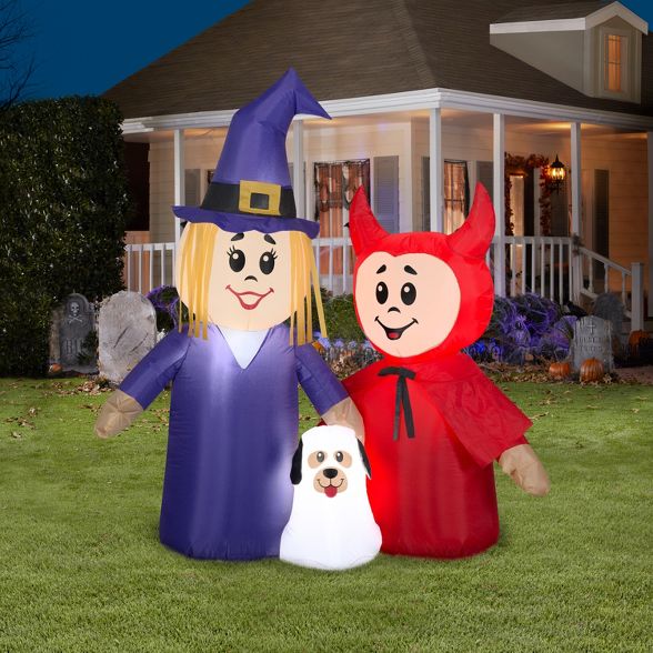 Lego Inflable Trío Halloween - 150 cm