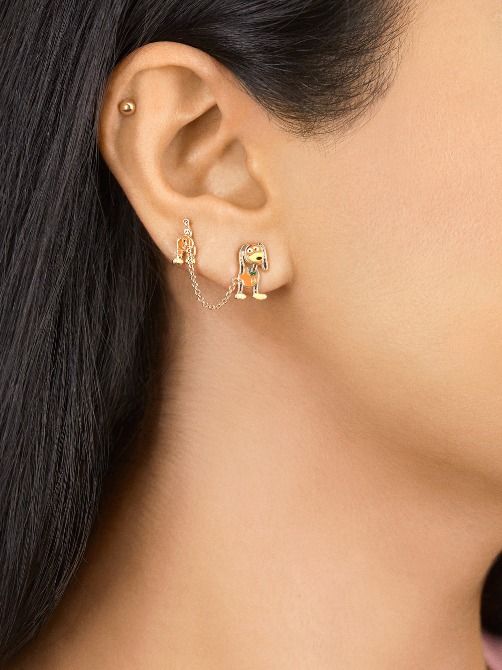 Toy Story Disney Pixar Slinky Dog Earrings
