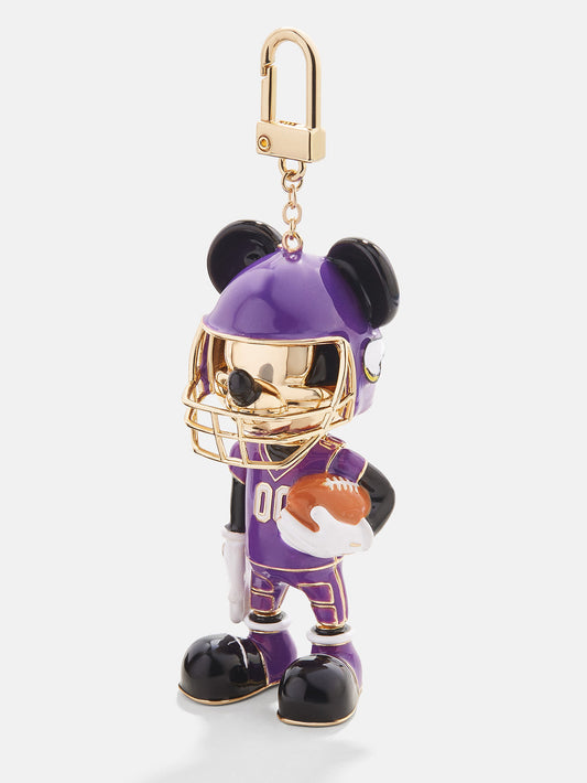 Disney Mickey Mouse NFL Bag Charm: Minnesota Vikings
