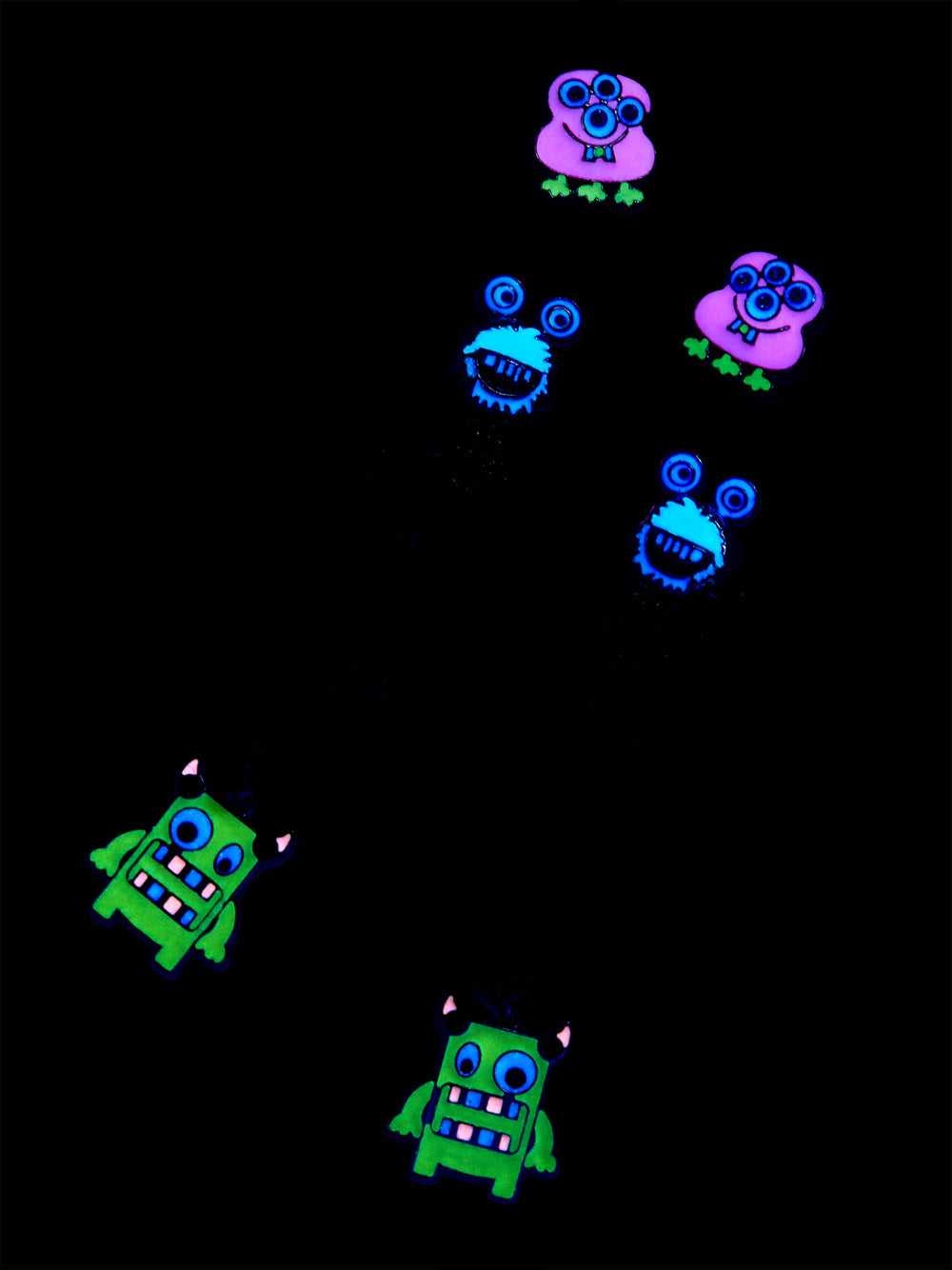 Monsters In The Closet Earring Set