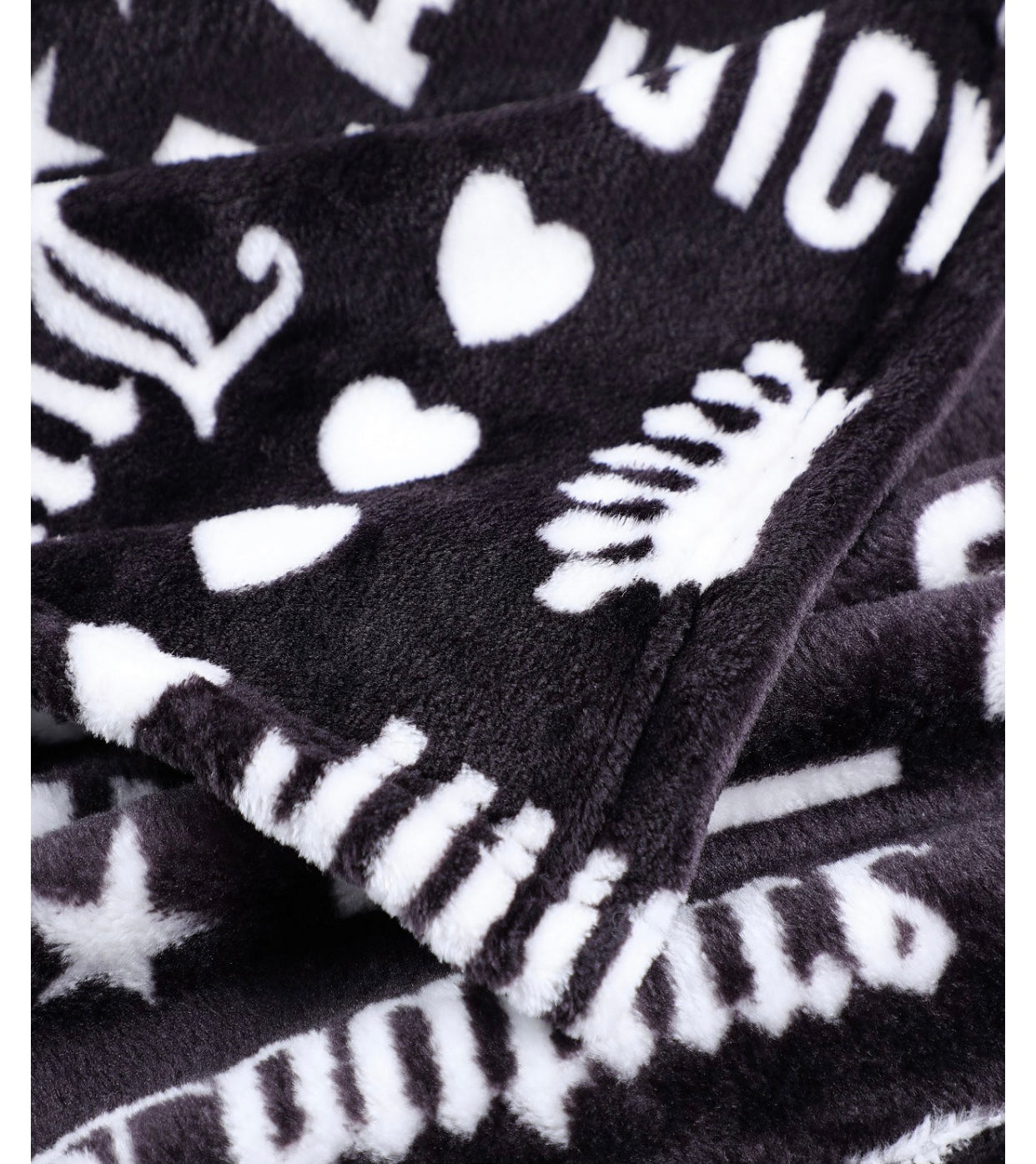 Cobija JUICY Couture Negra 125cm x 175cm