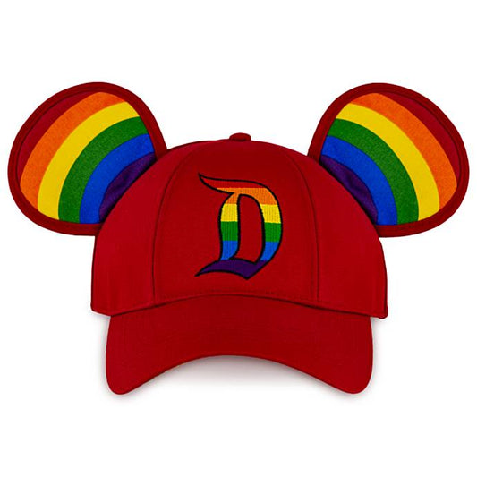 Gorra de béisbol Rainbow Disney Collection con orejas de Mickey Mouse para adultos - Disneyland