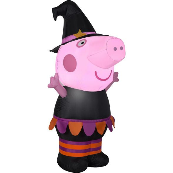 Inflable Halloween Peppa Pig 1.06mts