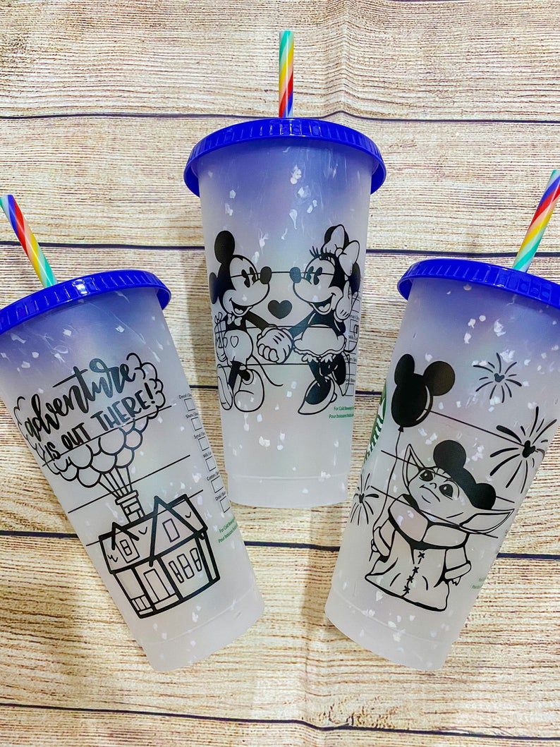 Starbucks x Disney vaso cambia color