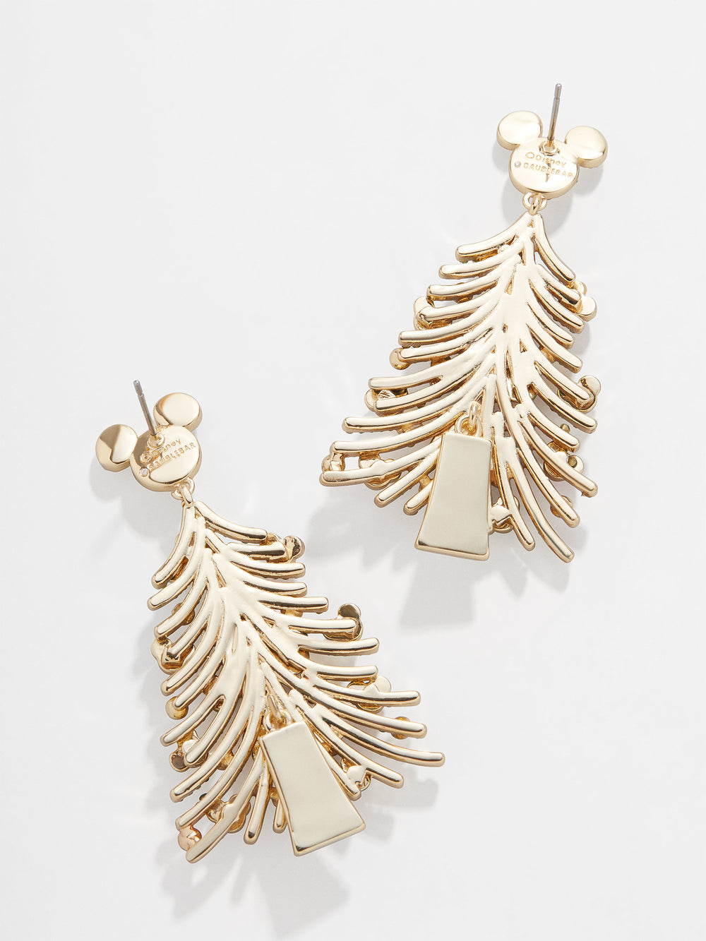 Mickey Mouse Disney Trim The Tree Earrings